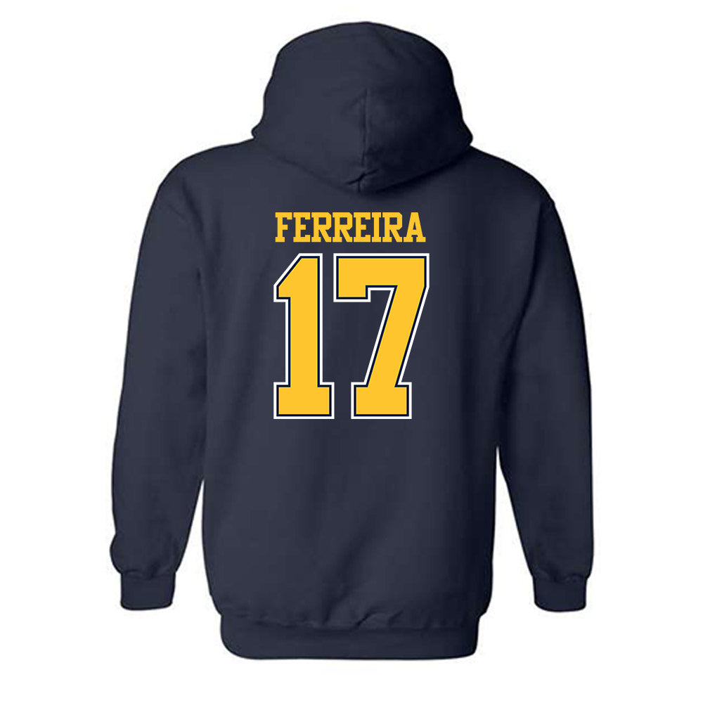 UCI - NCAA Men's Soccer : Braden Ferreira - Classic Shersey Hooded Sweatshirt-1