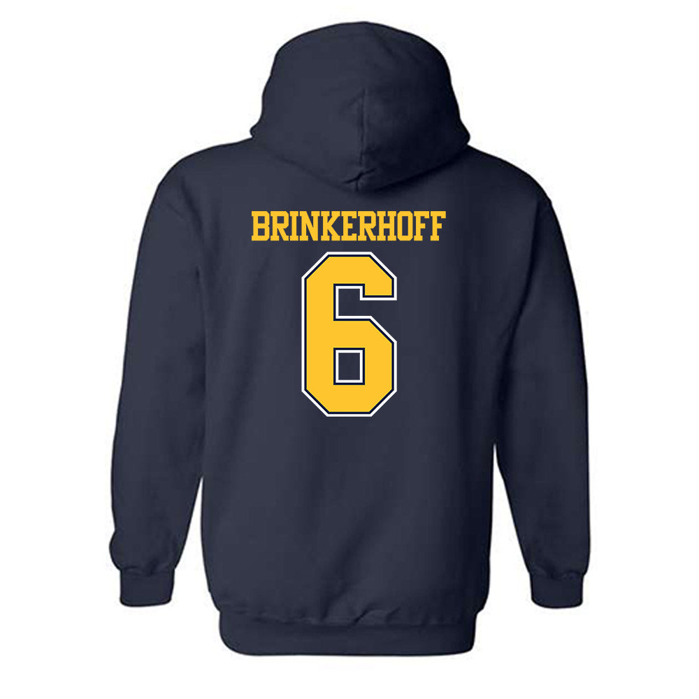 UCI - NCAA Women's Soccer : Ella Brinkerhoff - Classic Shersey Hooded Sweatshirt-1