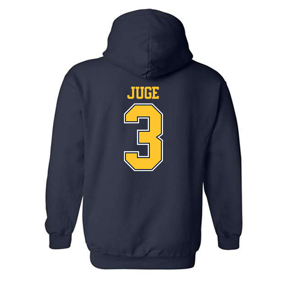 UCI - NCAA Men's Soccer : Elijah Juge - Classic Shersey Hooded Sweatshirt-1