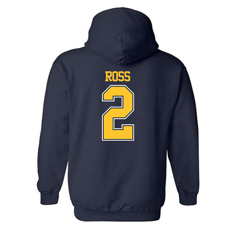 UCI - NCAA Baseball : Jack Ross - Classic Shersey Hooded Sweatshirt-1