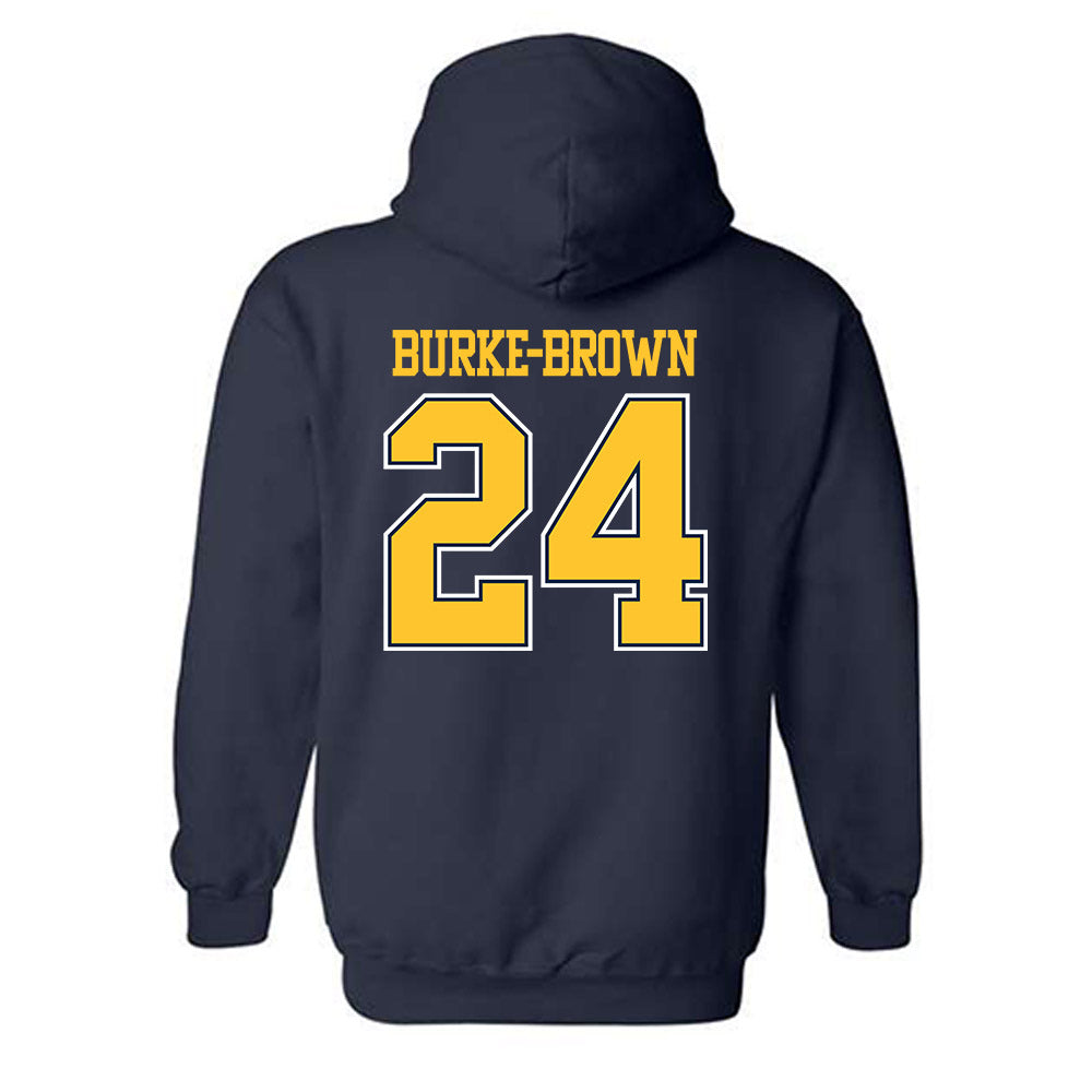 UCI - NCAA Women's Basketball : Ellery Burke-Brown - Classic Shersey Hooded Sweatshirt-1