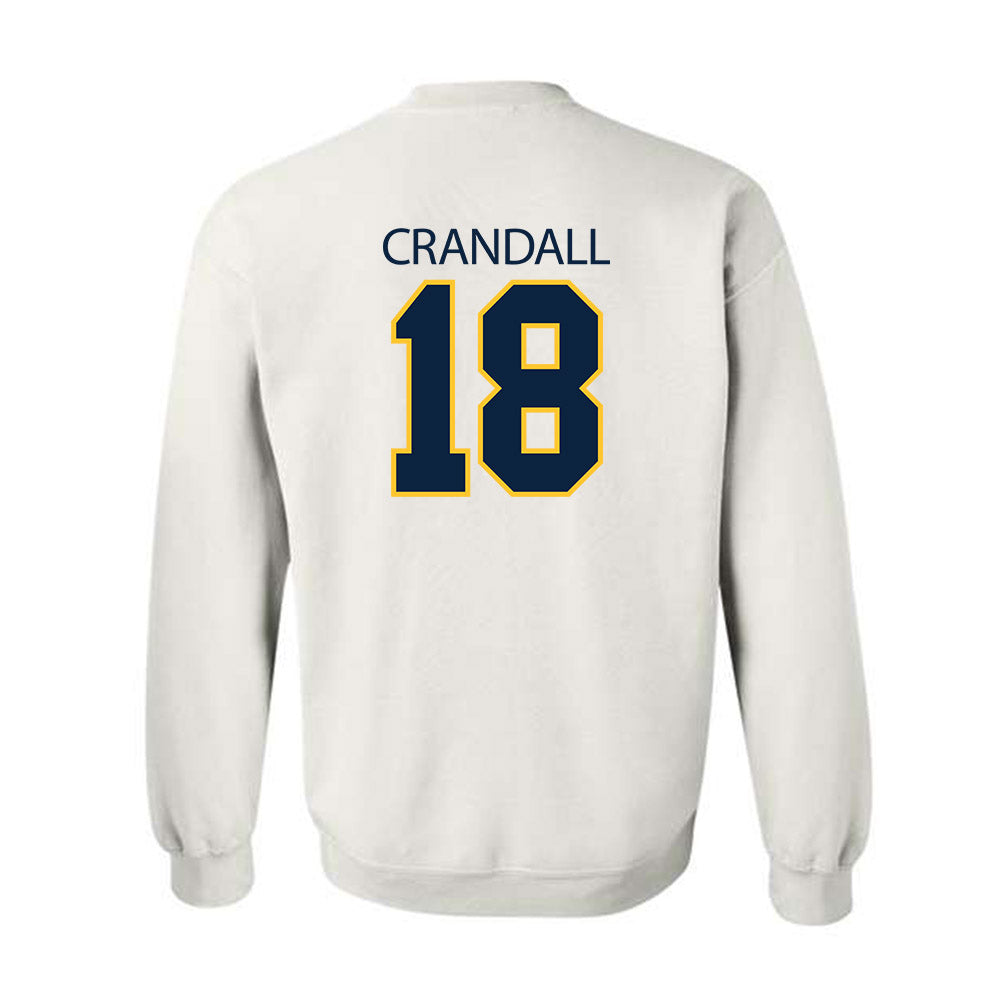 UCI - NCAA Baseball : Zach Crandall - Classic Shersey Crewneck Sweatshirt-1