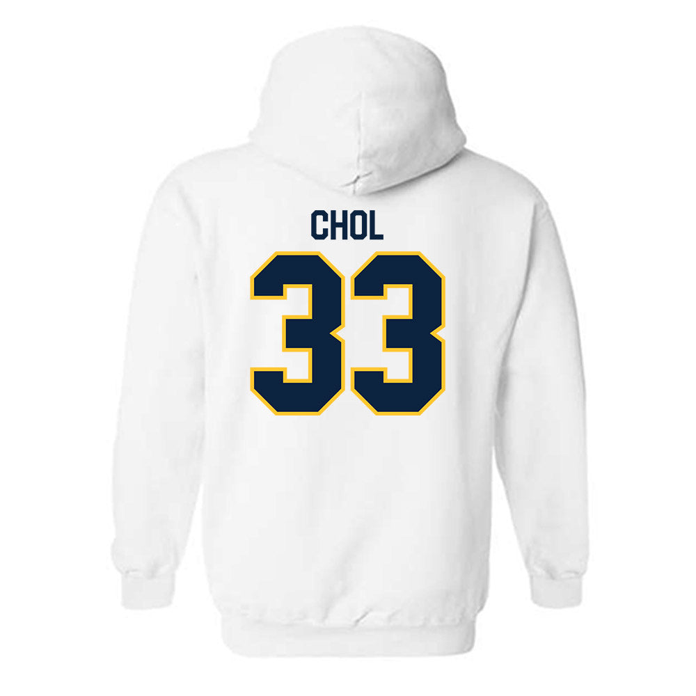 UCI - NCAA Men's Basketball : Elijah Chol - Classic Shersey Hooded Sweatshirt-1