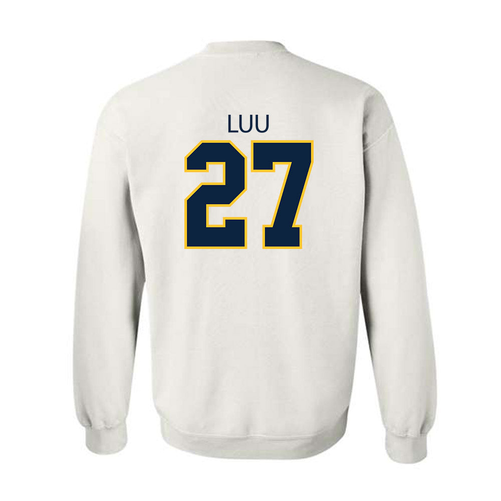 UCI - NCAA Baseball : Brandon Luu - Classic Shersey Crewneck Sweatshirt-1