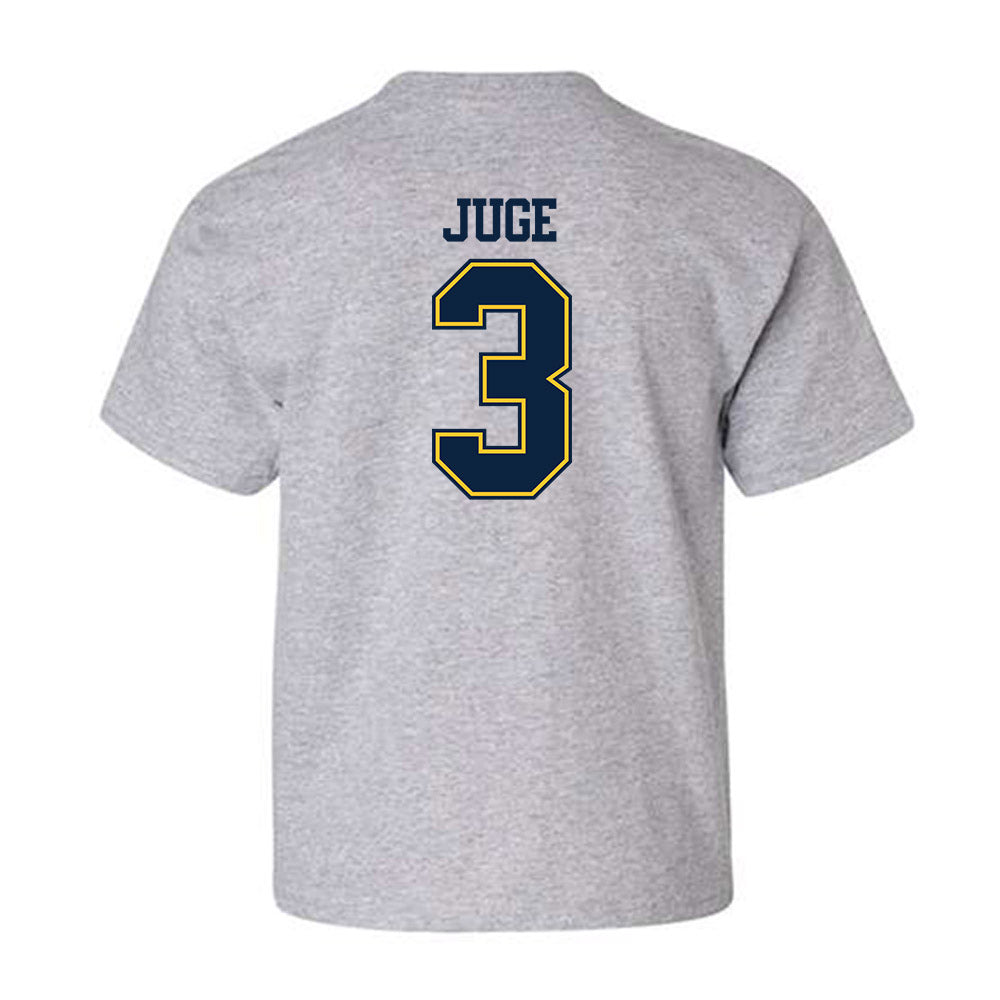 UCI - NCAA Men's Soccer : Elijah Juge - Classic Shersey Youth T-Shirt-1