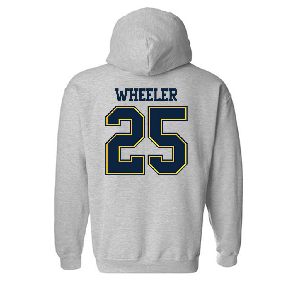 UCI - NCAA Women's Soccer : Jasmyne Wheeler - Classic Shersey Hooded Sweatshirt-1