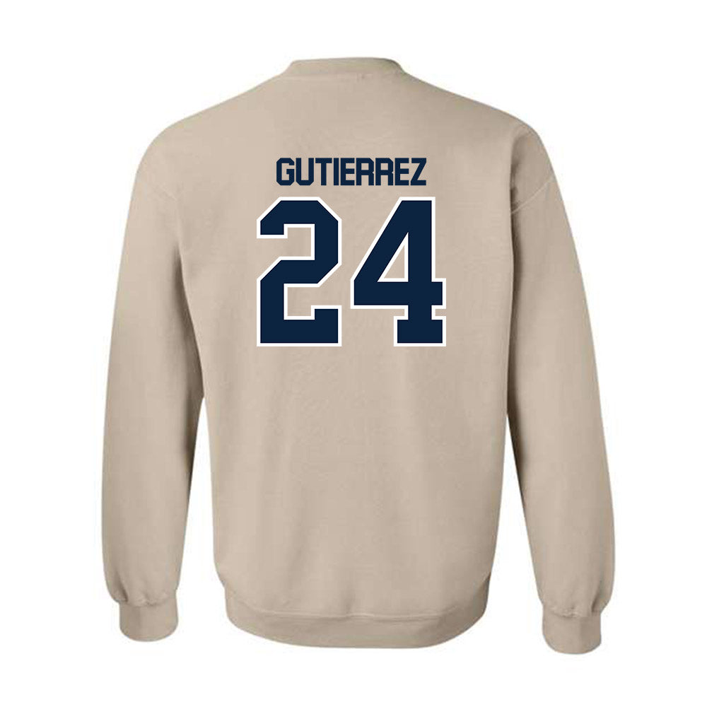 UCI - NCAA Baseball : Agustin Gutierrez - Classic Shersey Crewneck Sweatshirt-1