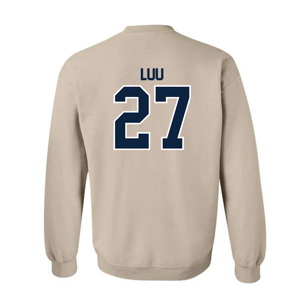 UCI - NCAA Baseball : Brandon Luu - Classic Shersey Crewneck Sweatshirt-1