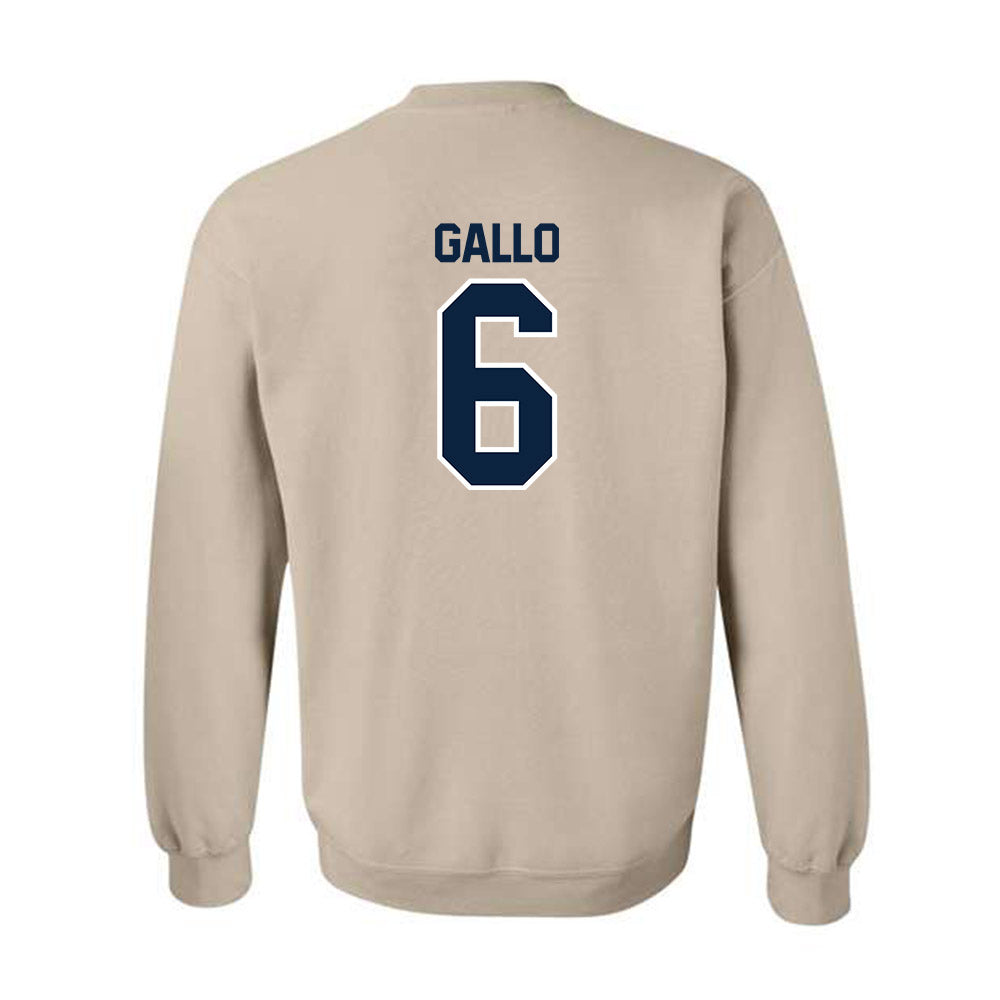UCI - NCAA Men's Soccer : Cristian Gallo - Classic Shersey Crewneck Sweatshirt-1