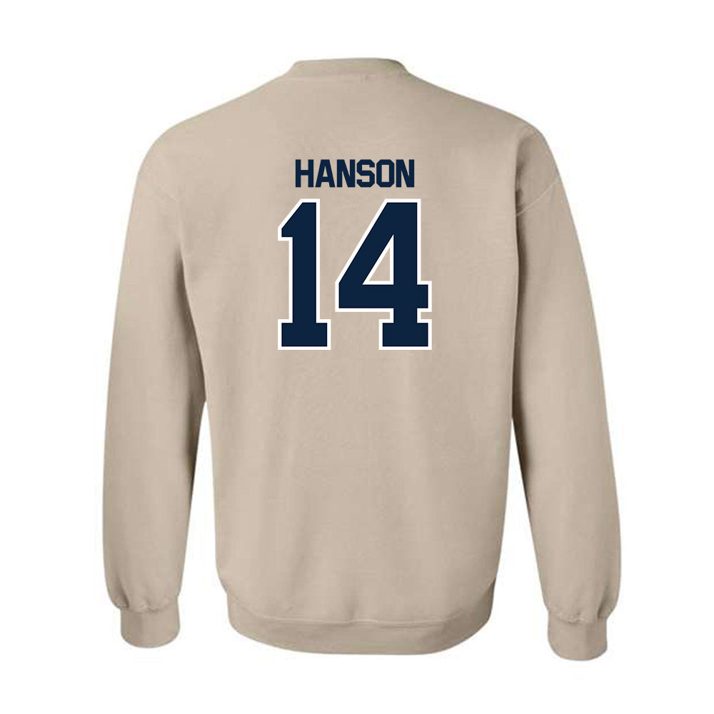 UCI - NCAA Women's Basketball : Summah Hanson - Classic Shersey Crewneck Sweatshirt-1