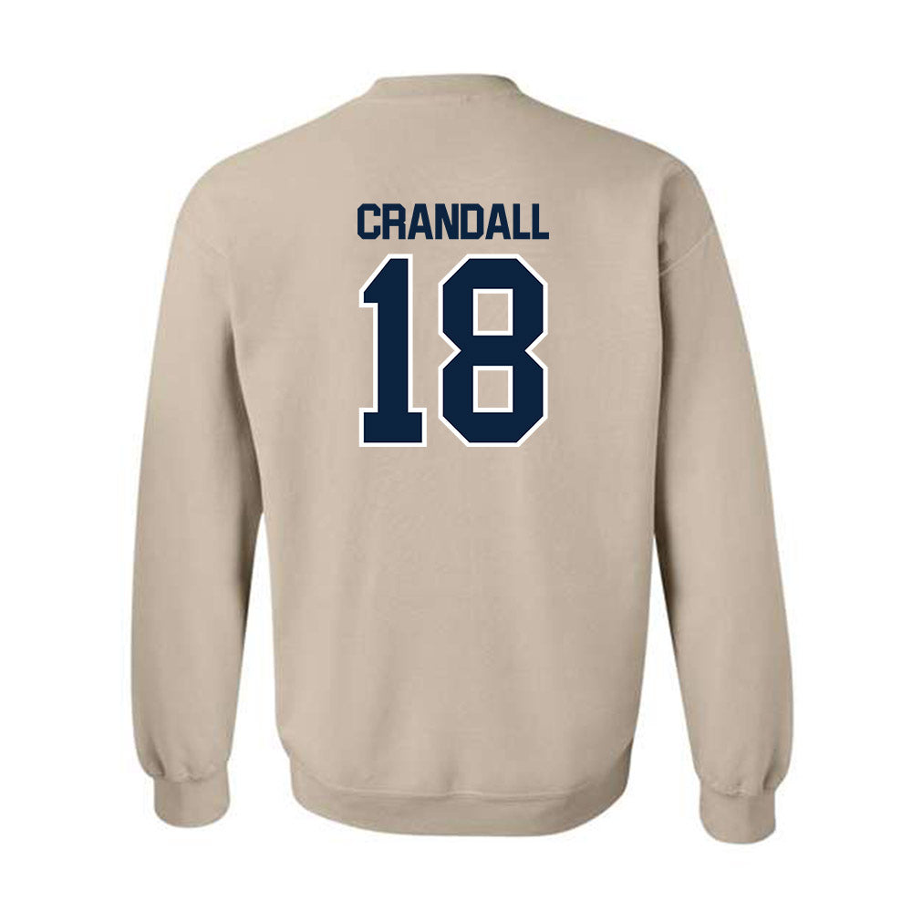 UCI - NCAA Baseball : Zach Crandall - Classic Shersey Crewneck Sweatshirt-1