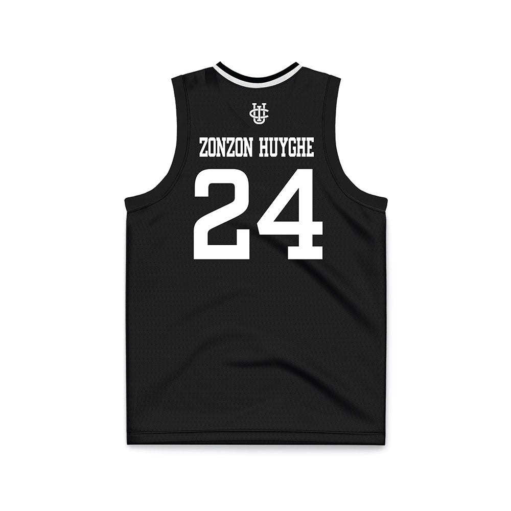 UCI - NCAA Women's Basketball : Naomy Zonzon Huyghe - Black Basketball Jersey-1