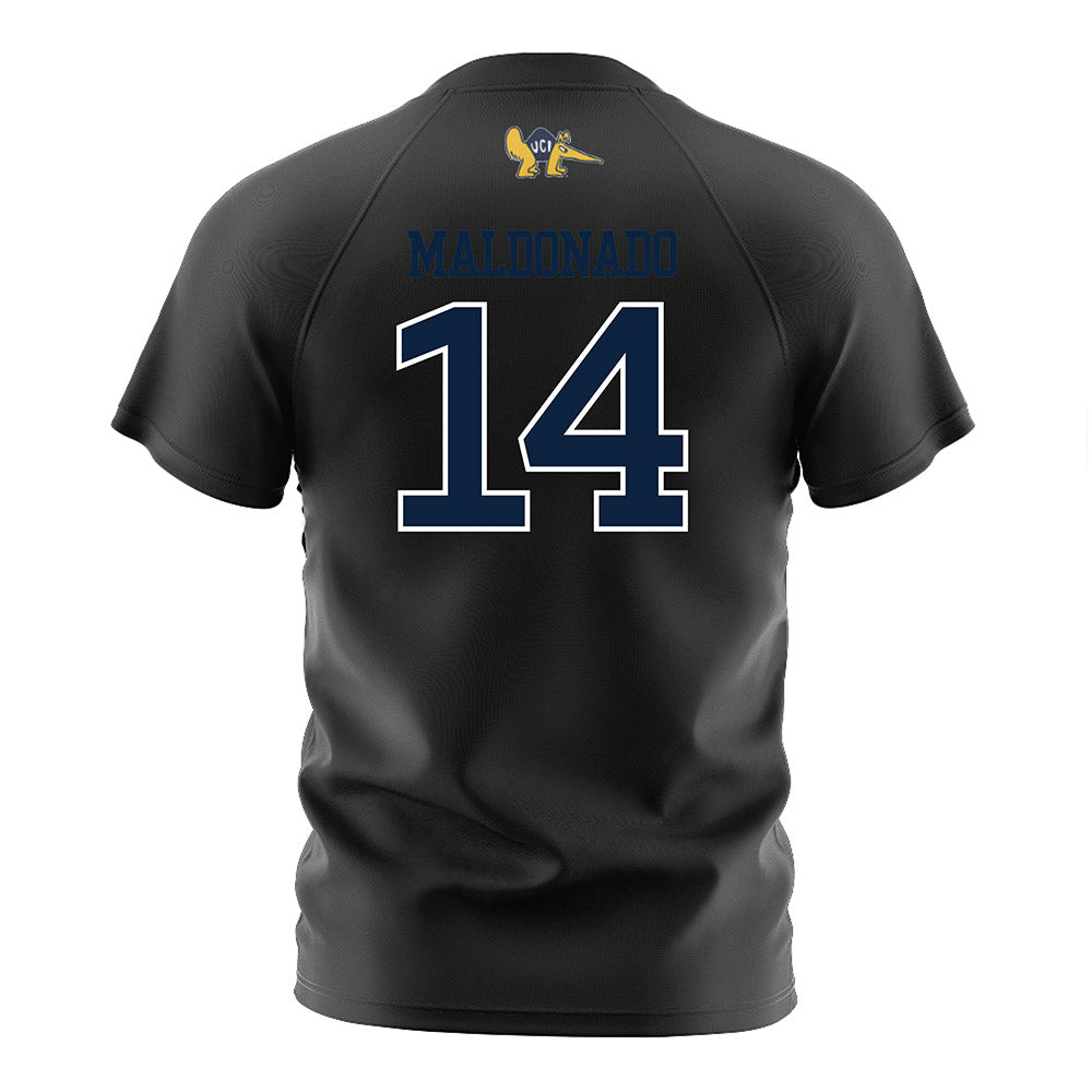 UCI - NCAA Women's Soccer : Samara Maldonado - Black Soccer Jersey-1