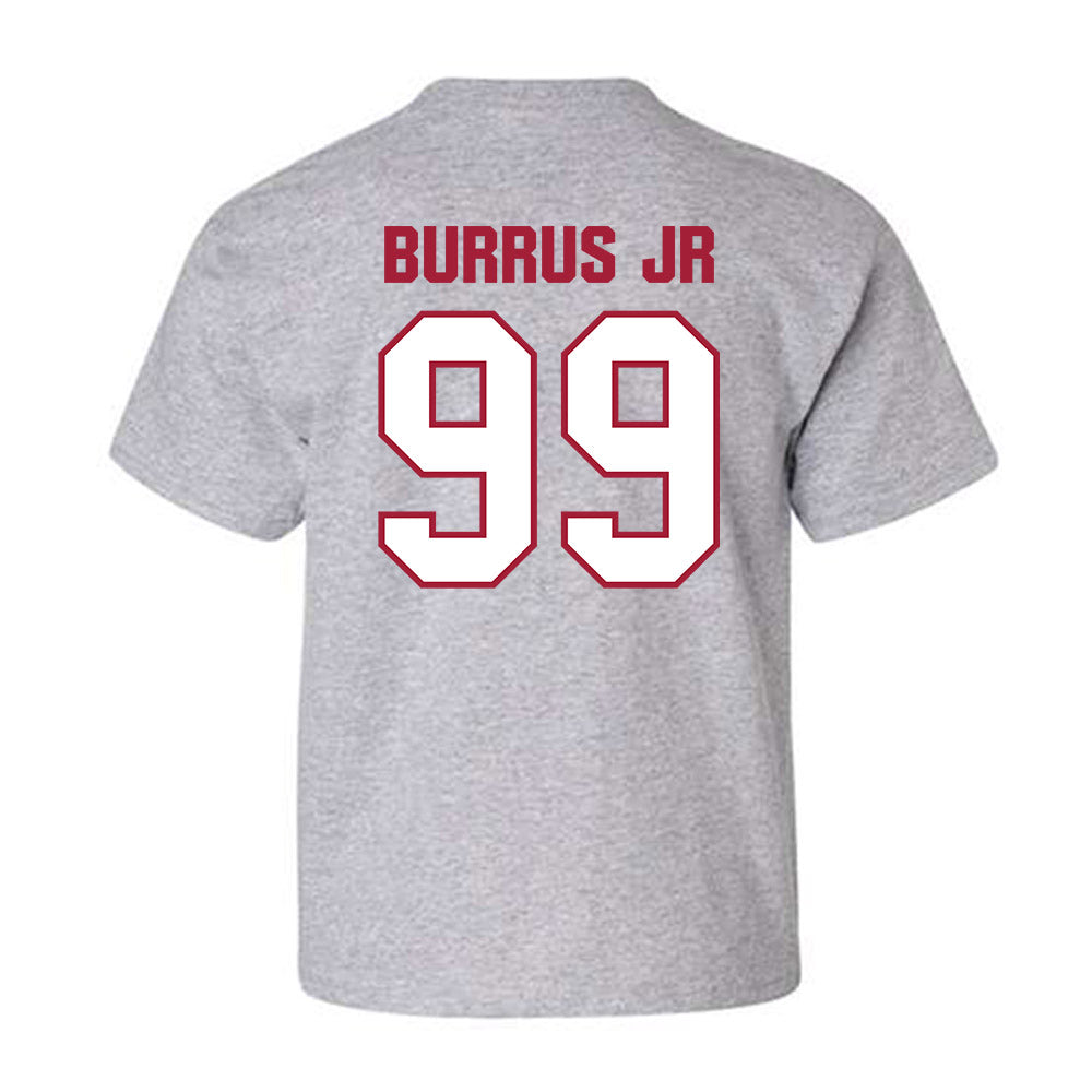 Indiana - NCAA Football : Tyrone Burrus Jr - Classic Shersey Youth T-Shirt-1