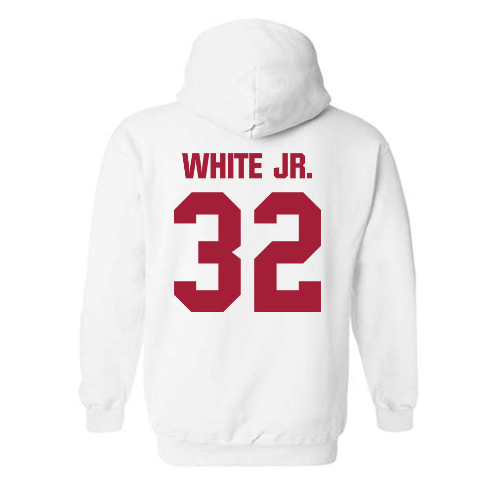 Indiana - NCAA Baseball : Ian White Jr. - Classic Shersey Hooded Sweatshirt-1