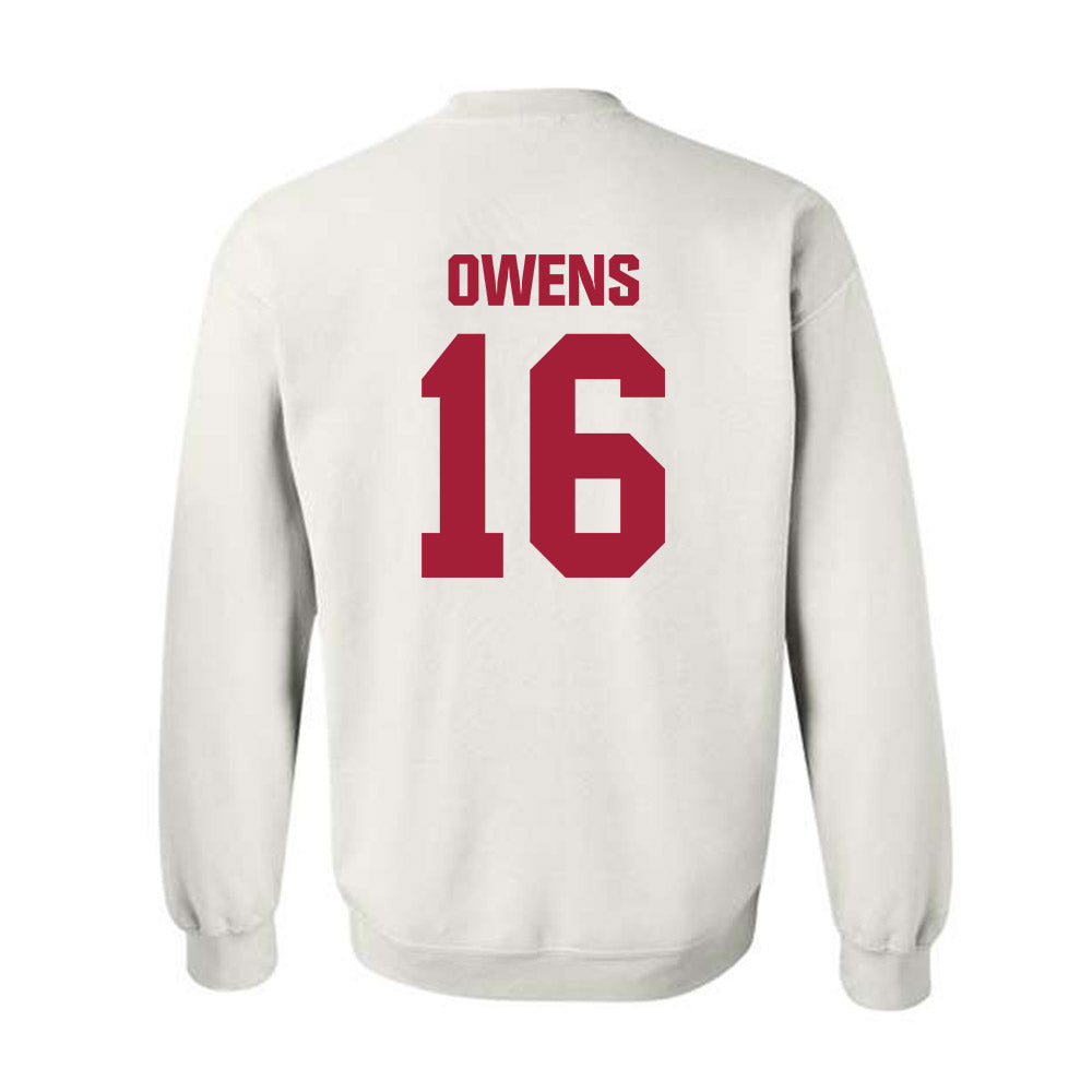 Indiana - NCAA Football : Jamar Owens - Classic Shersey Crewneck Sweatshirt-1