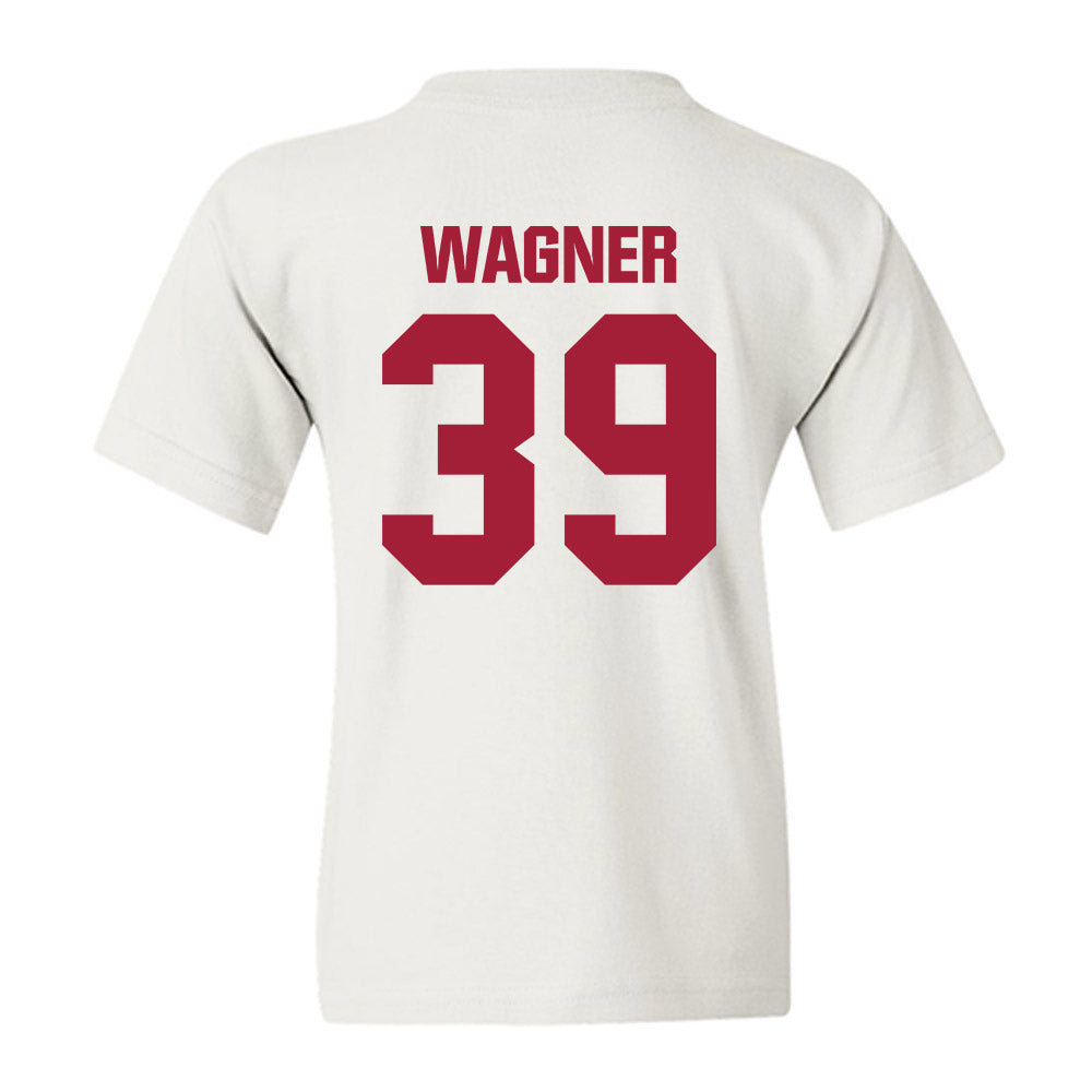Indiana - NCAA Baseball : Nash Wagner - Classic Shersey Youth T-Shirt-1