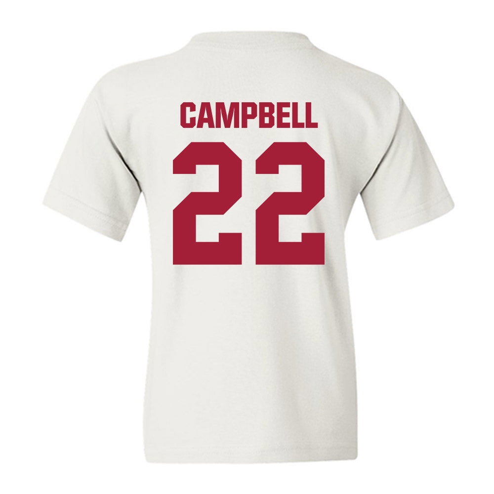 Indiana - NCAA Football : Jayreon Campbell - Classic Shersey Youth T-Shirt-1