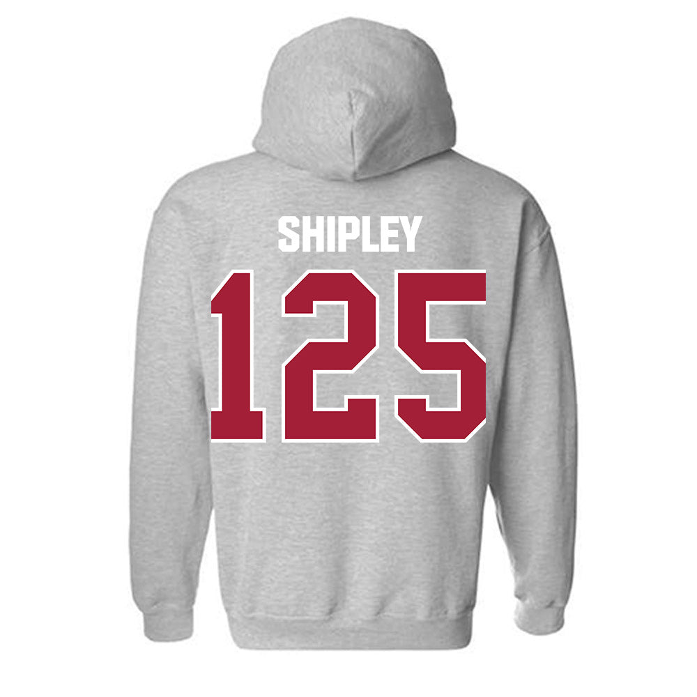 Indiana - NCAA Wrestling : Jackson Shipley - Classic Shersey Hooded Sweatshirt-1