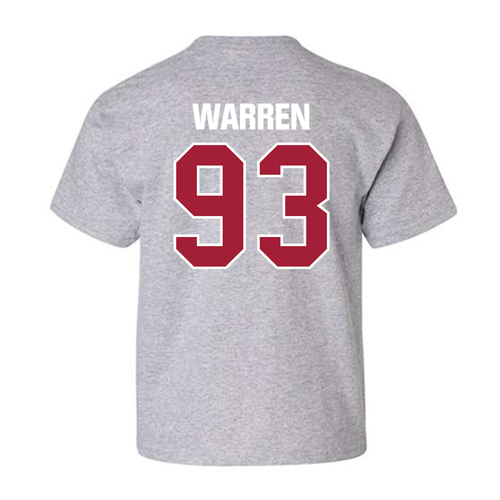 Indiana - NCAA Football : Quinn Warren - Classic Shersey Youth T-Shirt-1