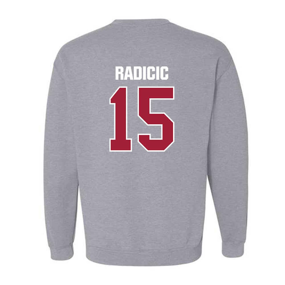 Indiana - NCAA Football : Nicolas Radicic - Classic Shersey Crewneck Sweatshirt-1