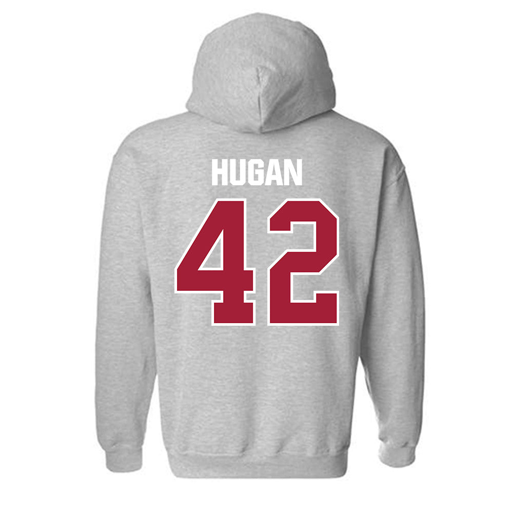 Indiana - NCAA Football : Kevontay Hugan - Classic Shersey Hooded Sweatshirt-1