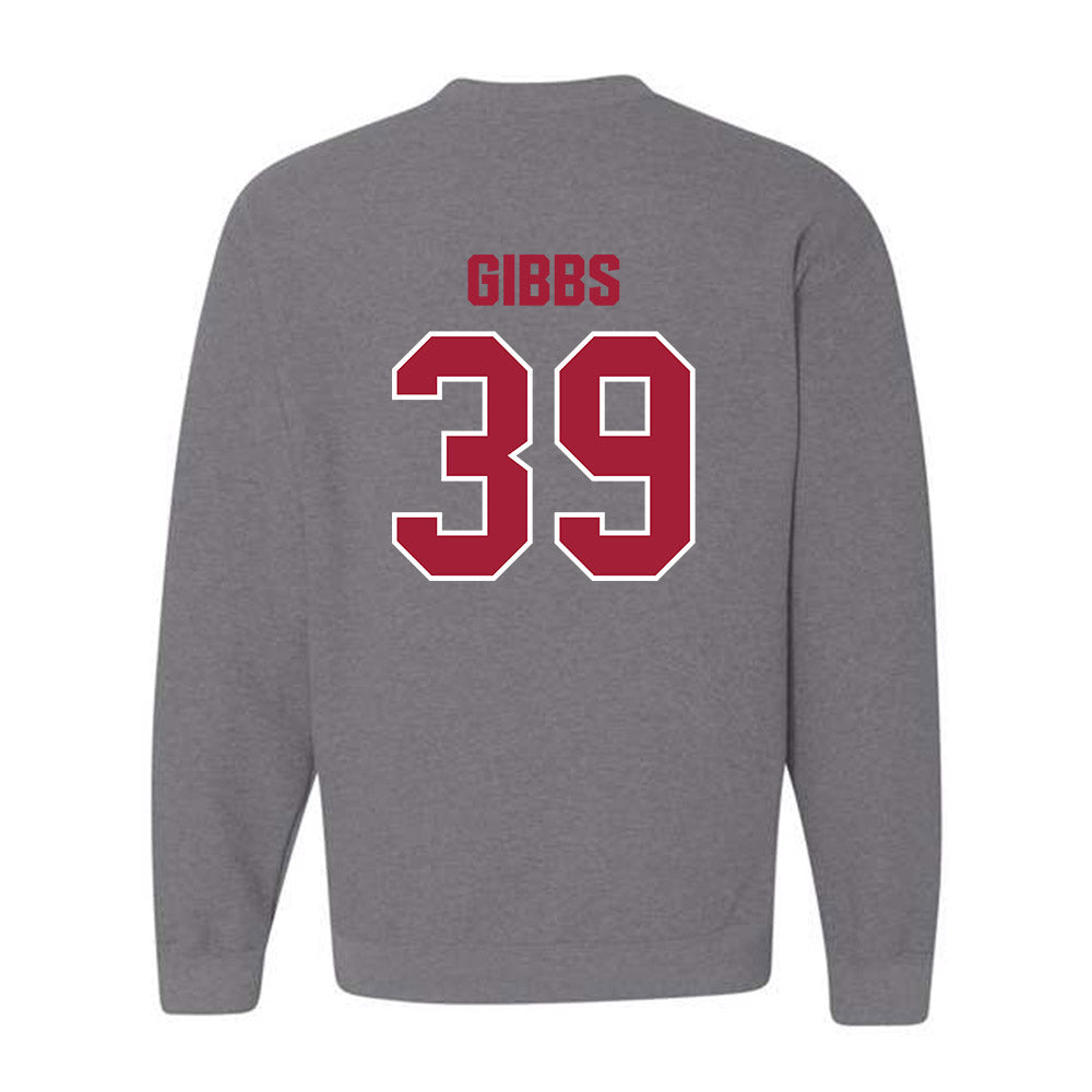 Indiana - NCAA Football : Trevor Gibbs - Classic Shersey Crewneck Sweatshirt-1
