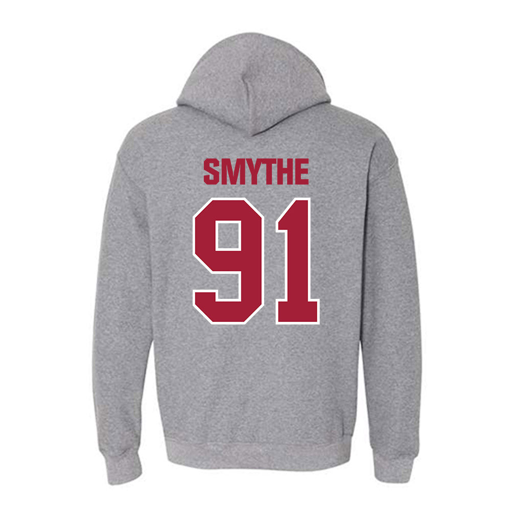 Indiana - NCAA Football : Blake Smythe - Classic Shersey Hooded Sweatshirt-1