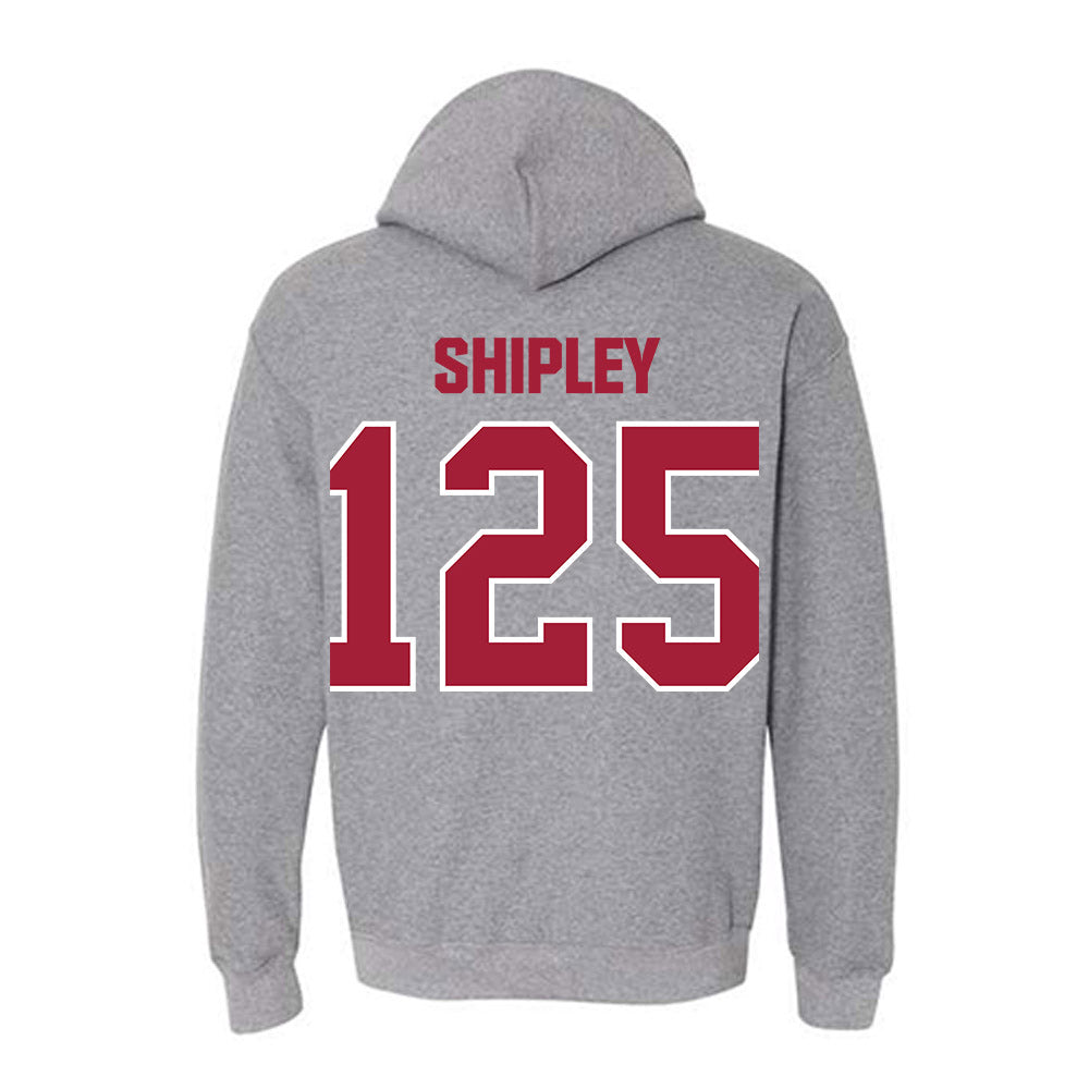 Indiana - NCAA Wrestling : Jackson Shipley - Classic Shersey Hooded Sweatshirt-1