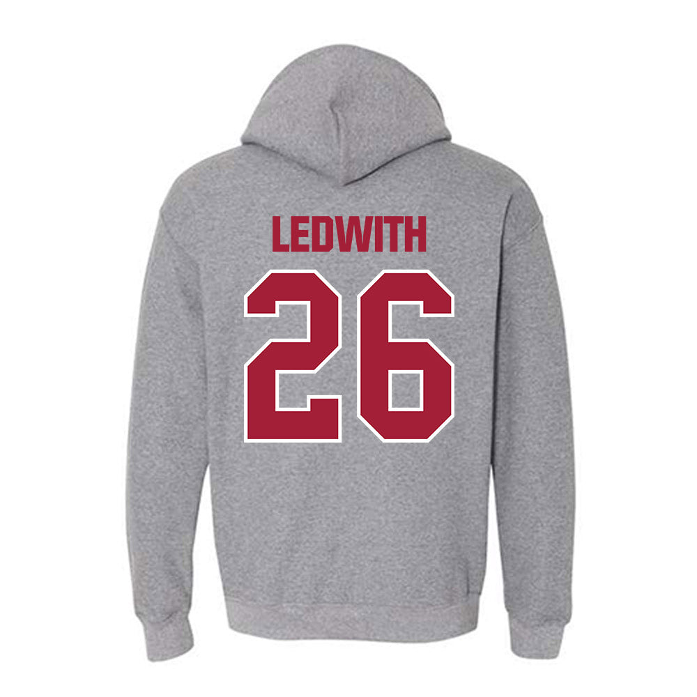 Indiana - NCAA Women's Soccer : Maggie Ledwith - Classic Shersey Hooded Sweatshirt-1