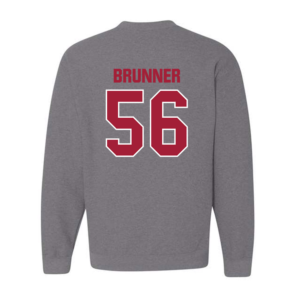 Indiana - NCAA Football : Joe Brunner - Classic Shersey Crewneck Sweatshirt-1