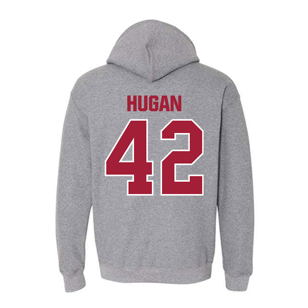 Indiana - NCAA Football : Kevontay Hugan - Classic Shersey Hooded Sweatshirt-1
