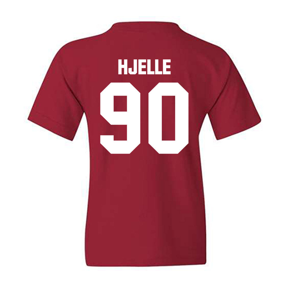 Indiana - NCAA Football : Joe Hjelle - Classic Shersey Youth T-Shirt-1