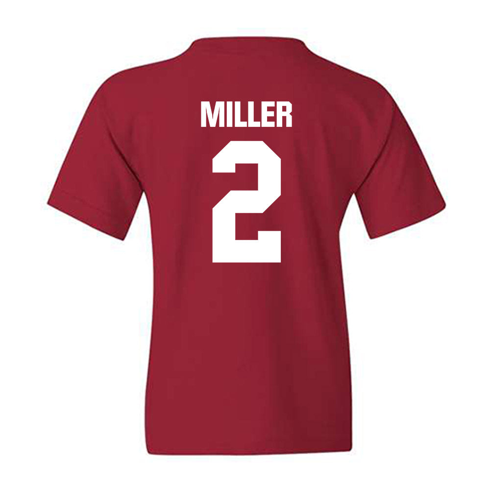 Indiana - NCAA Softball : Sarah Miller - Classic Shersey Youth T-Shirt-1