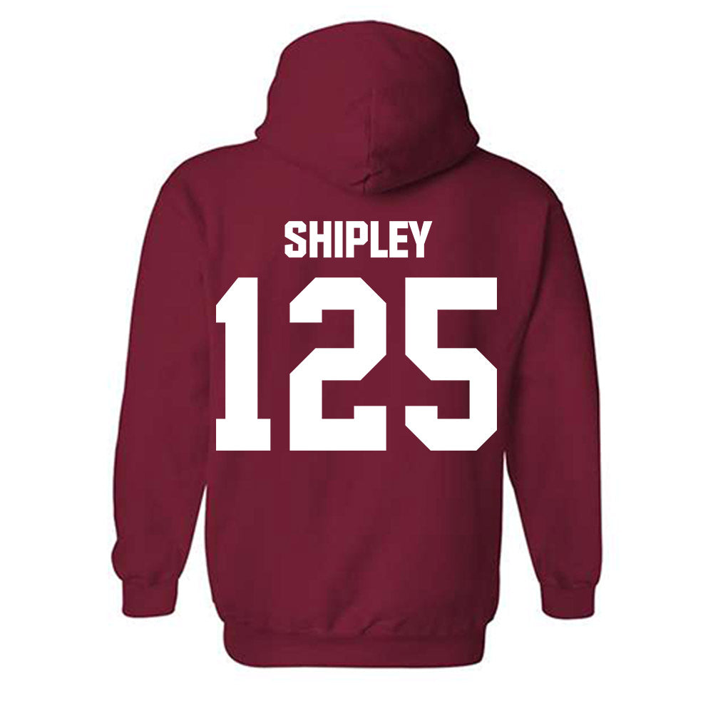 Indiana - NCAA Wrestling : Jackson Shipley - Classic Shersey Hooded Sweatshirt-1