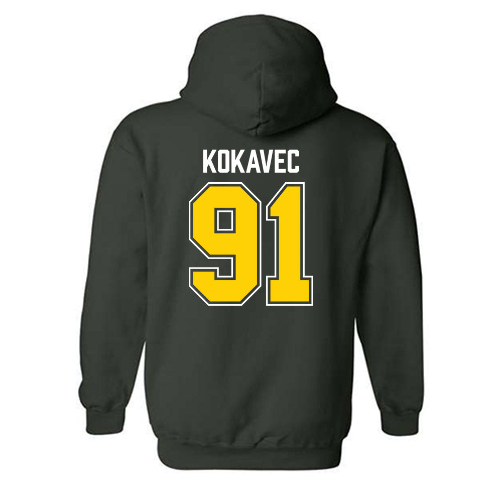 UVM - NCAA Women's Ice Hockey : Ashley Kokavec - Classic Shersey Hooded Sweatshirt-1