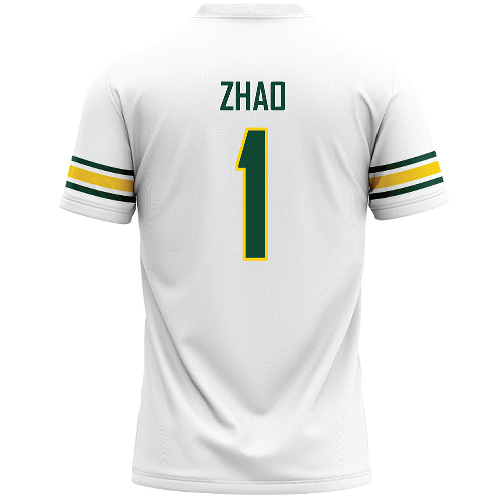 UVM - NCAA Men's Lacrosse : Walter Zhao - White Lacrosse Jersey -1