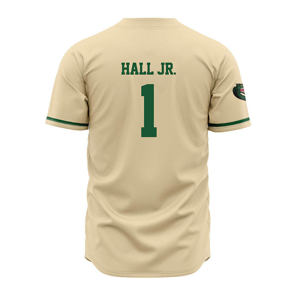 UAB - NCAA Baseball : Kevin Hall Jr. - Cream Jersey-1