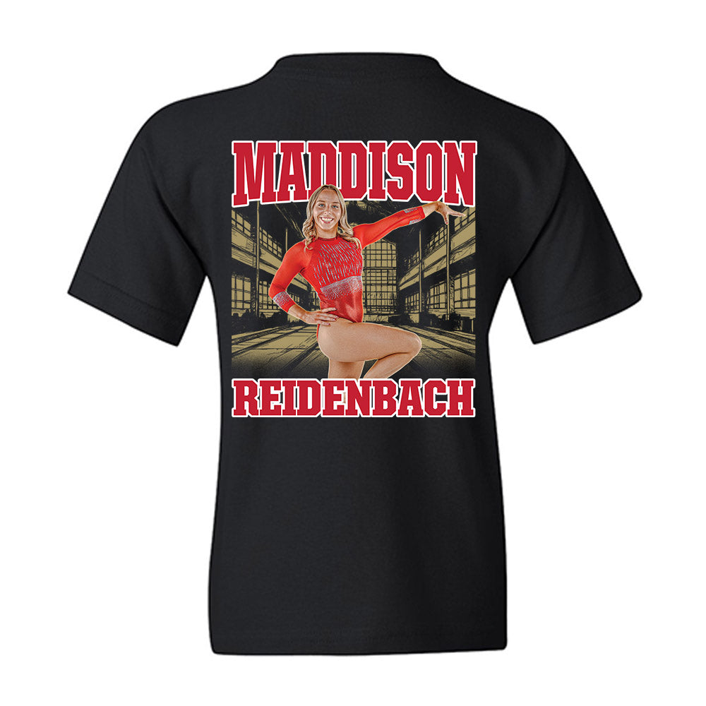DU - NCAA Women's Gymnastics : Maddison Reidenbach - Player Collage Youth T-Shirt-1
