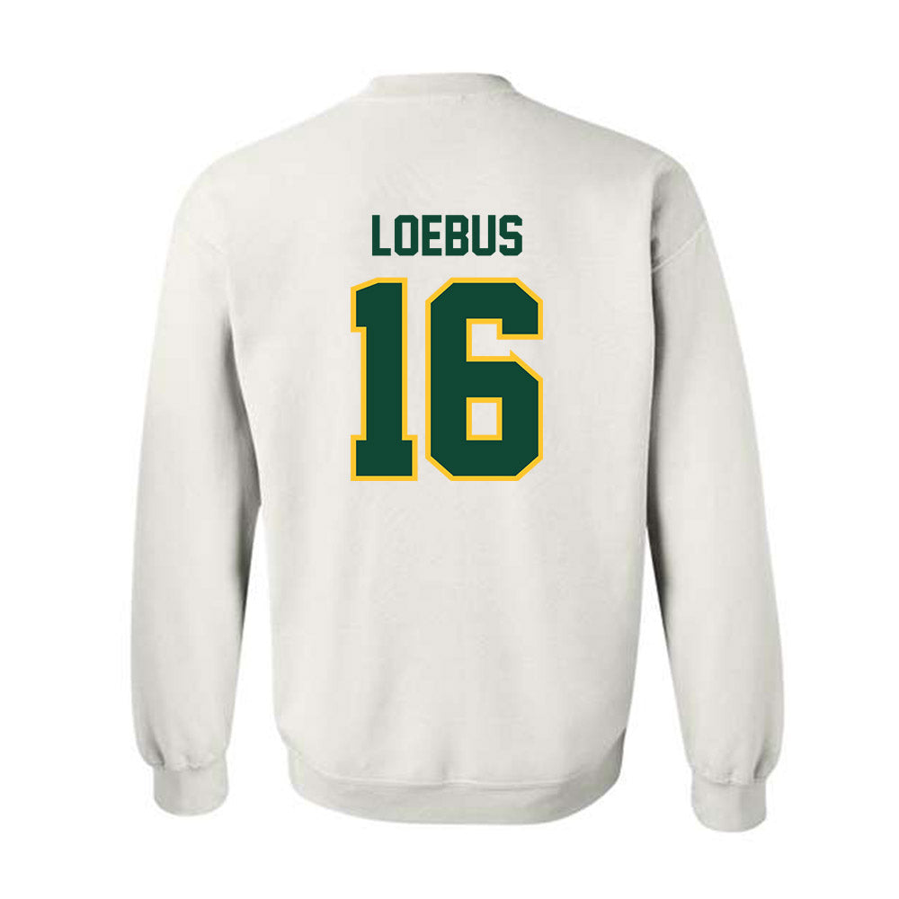 UVM - NCAA Men's Soccer : Nico Loebus - National Champs Classic Shersey Crewneck Sweatshirt-1