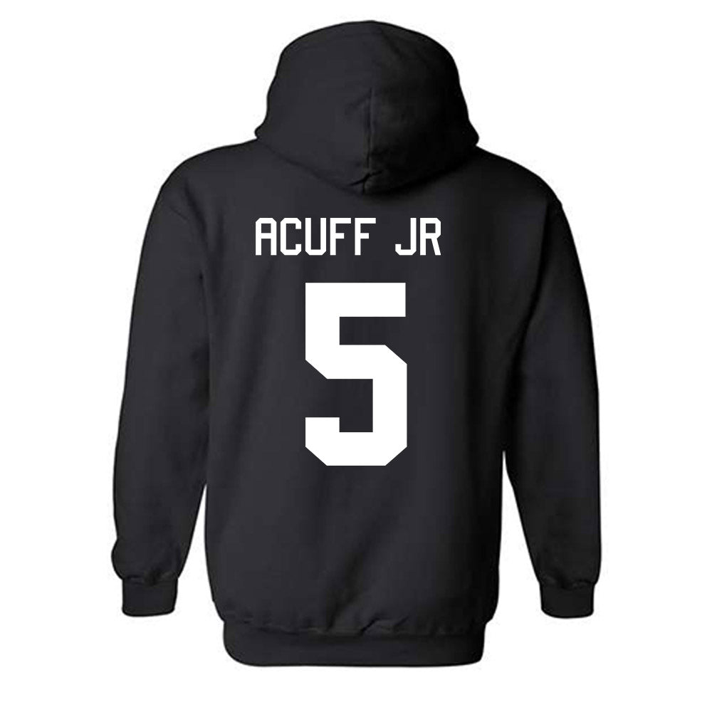 Arkansas - NCAA Men's Basketball : Darius Acuff Jr. - Hooded Sweatshirt-1