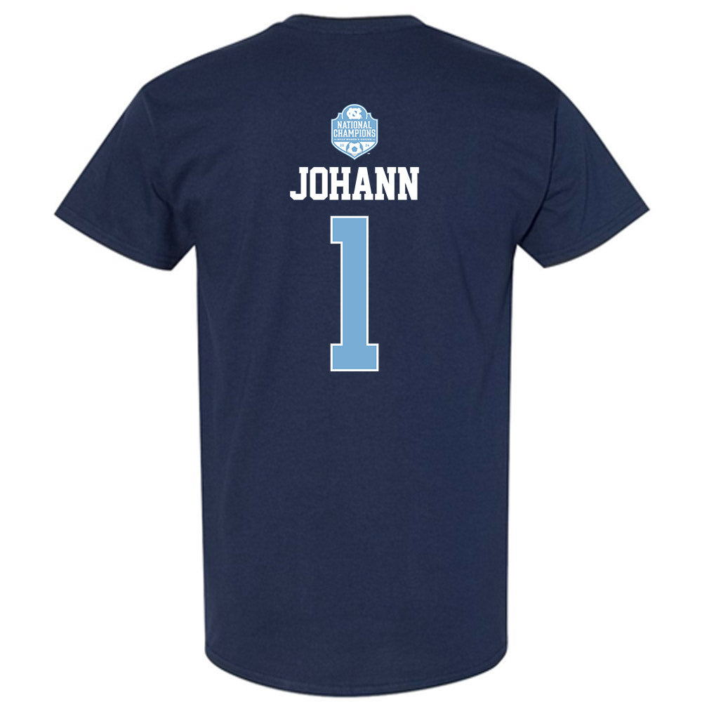 UNC - NCAA Women's Soccer : Hannah Johann - Champs Classic Shersey T-Shirt-1