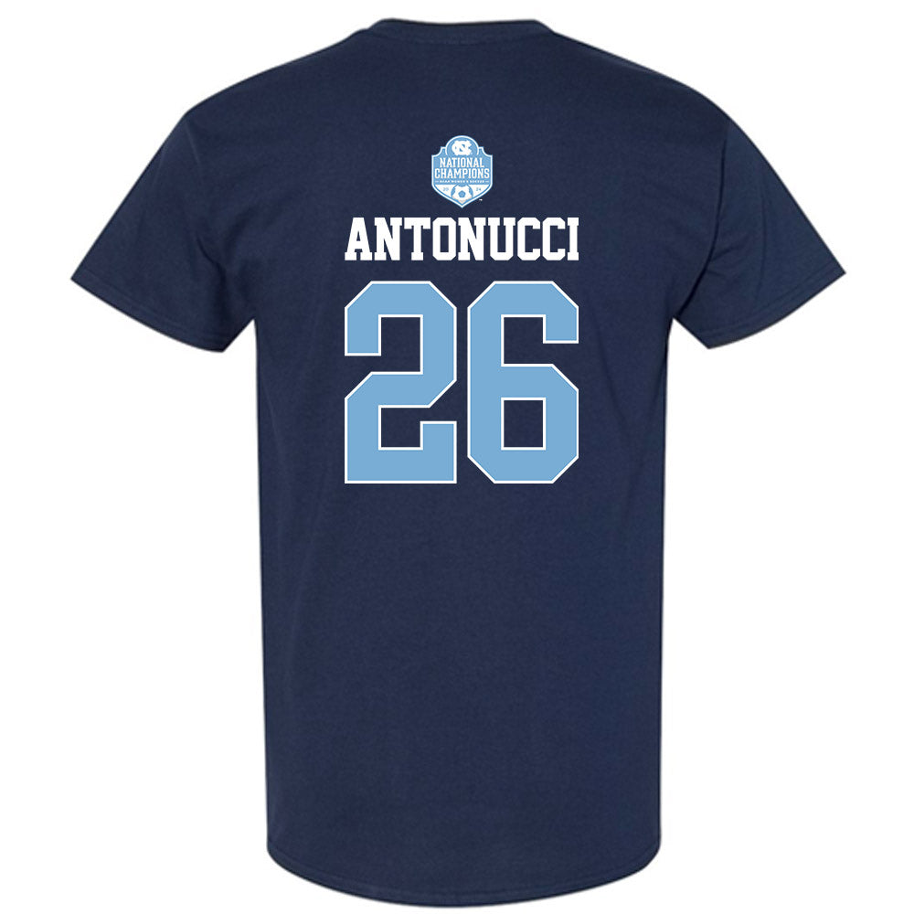 UNC - NCAA Women's Soccer : Scottie Antonucci - Champs Classic Shersey T-Shirt-1