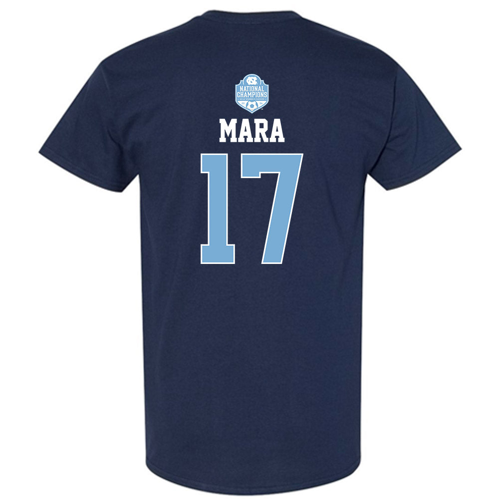 UNC - NCAA Women's Soccer : Caitlin Mara - Champs Classic Shersey T-Shirt-1