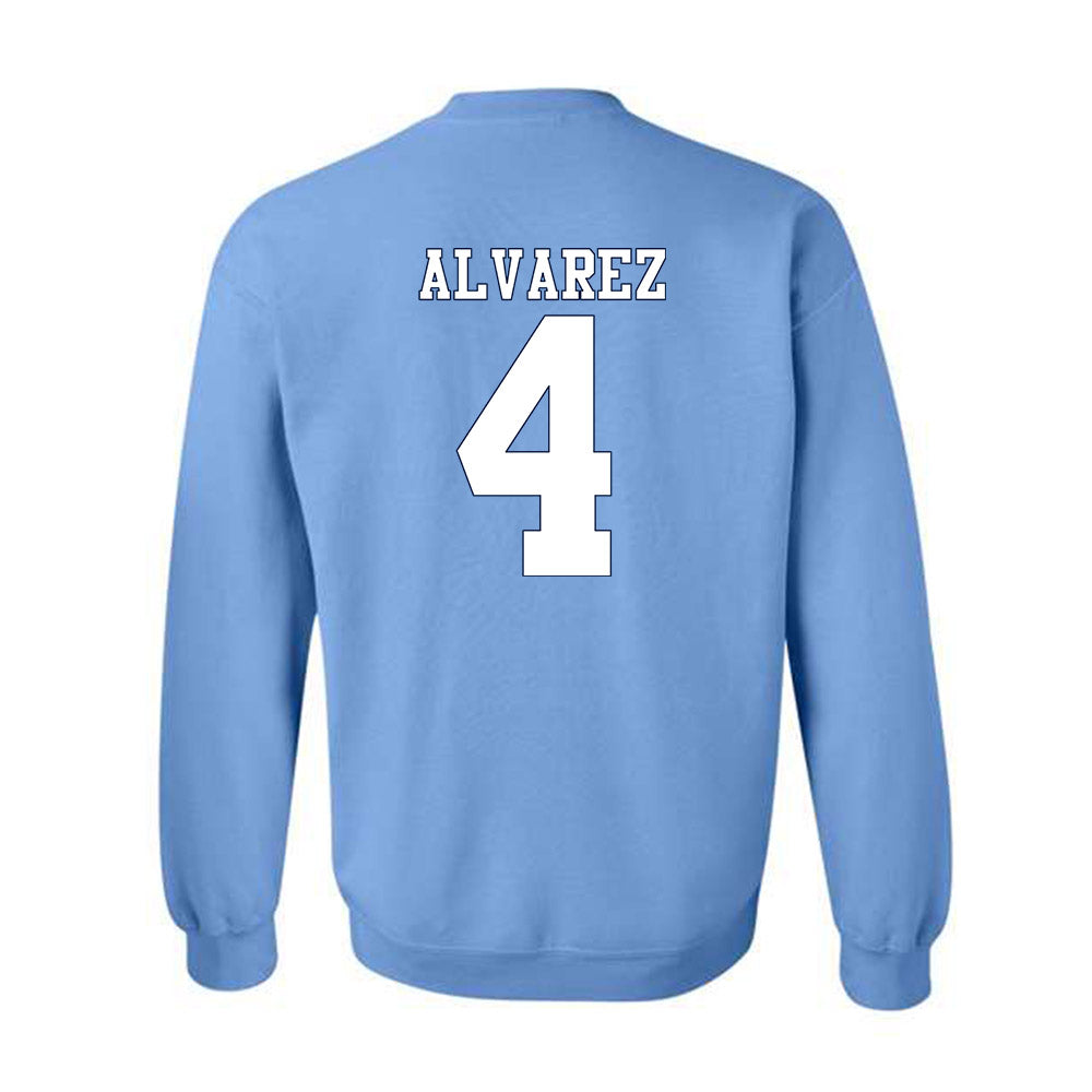 UNC - NCAA Women's Soccer : Aven Alvarez - 23 Titles v2 Statement Shirt Crewneck Sweatshirt-1