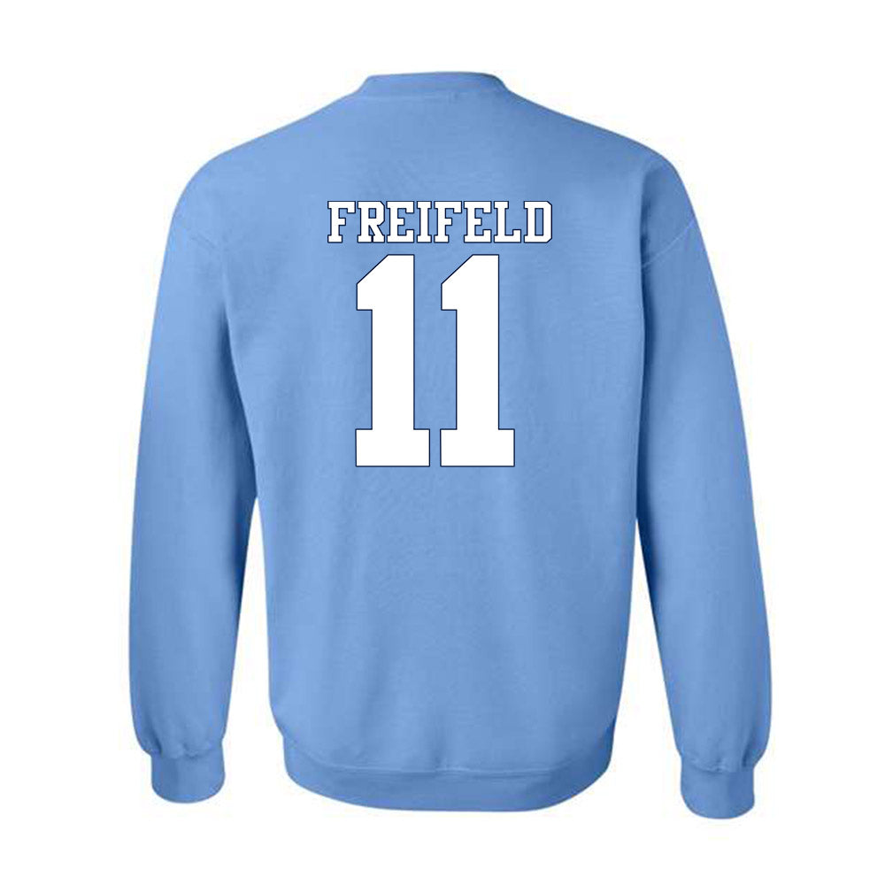 UNC - NCAA Women's Soccer : Eres Freifeld - 23 Titles v2 Statement Shirt Crewneck Sweatshirt-1
