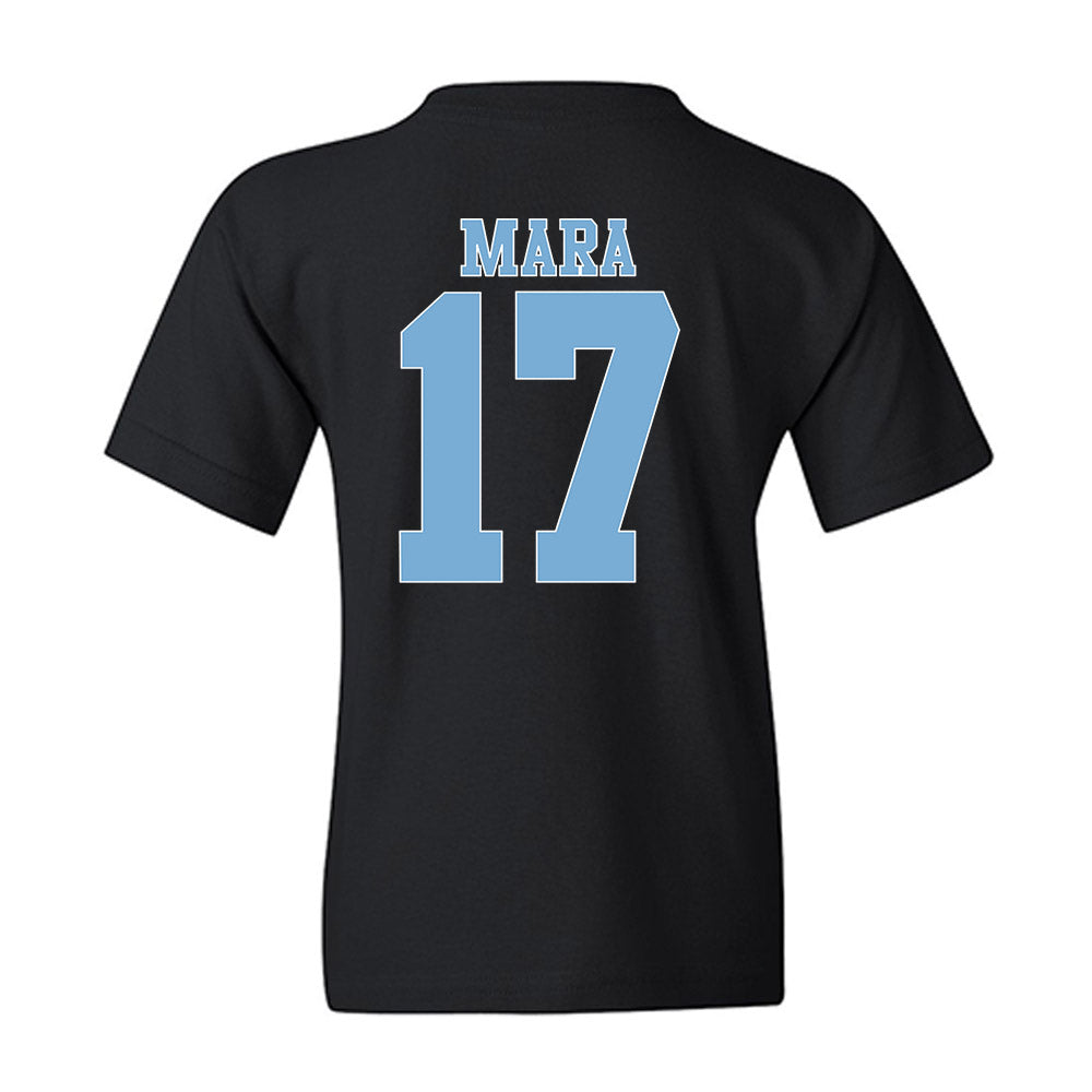UNC - NCAA Women's Soccer : Caitlin Mara - Vintage Black Championship Youth T-Shirt-1
