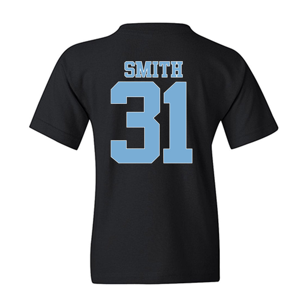 UNC - NCAA Women's Soccer : Ella Smith - Vintage Black Championship Youth T-Shirt-1
