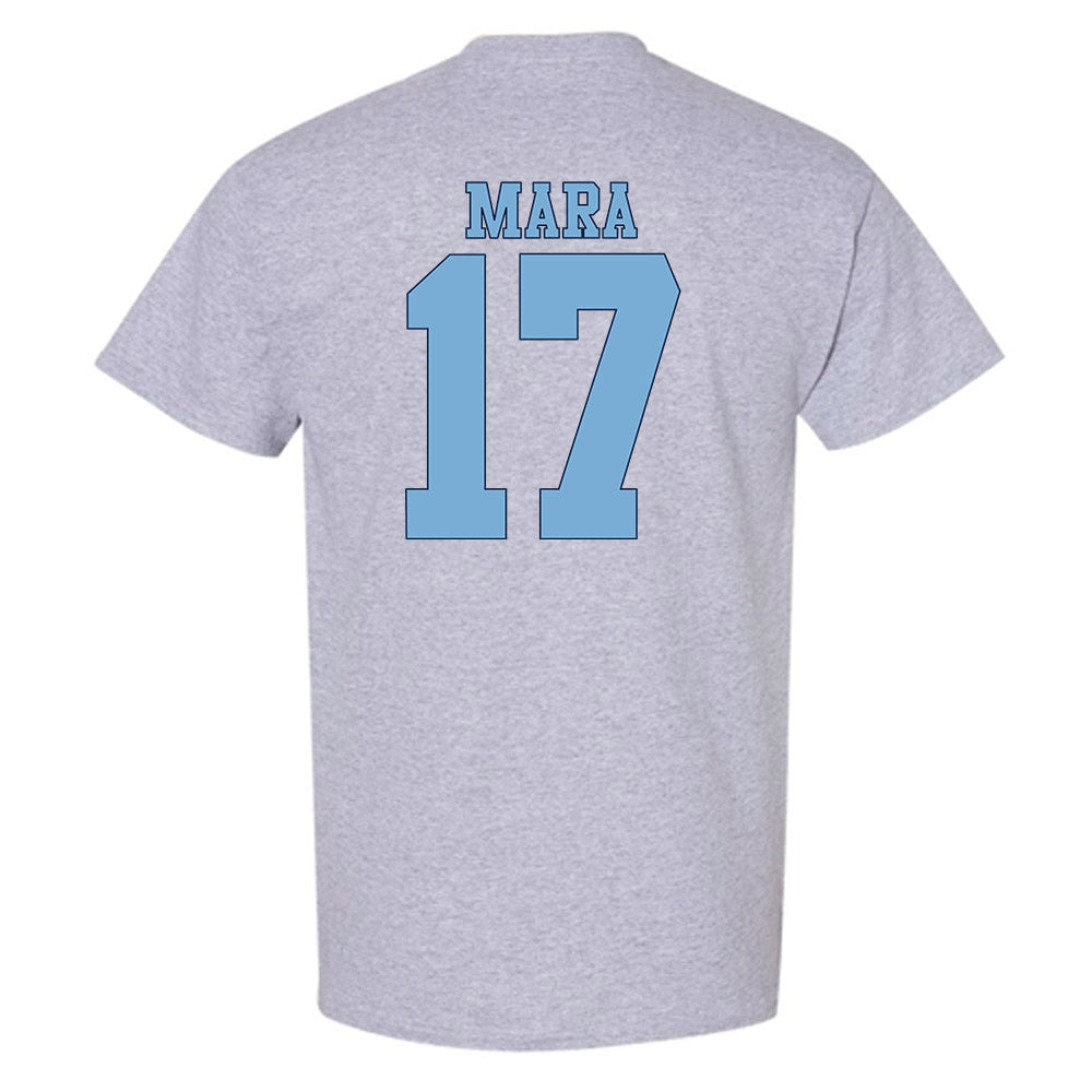 UNC - NCAA Women's Soccer : Caitlin Mara - Vintage Gray Championship T-Shirt-1