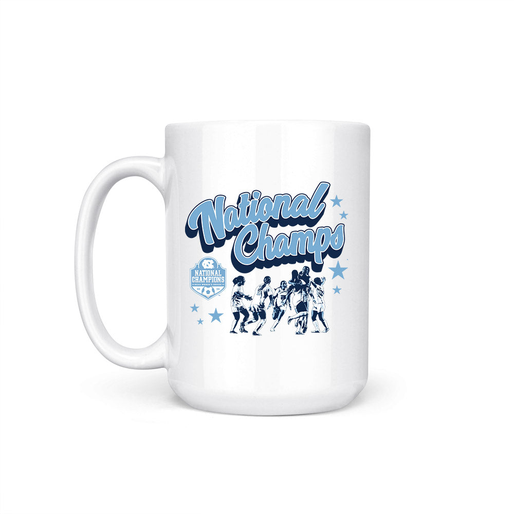 UNC - NCAA Women's Soccer : Olivia Thomas - National Champs Coffee Mug-1